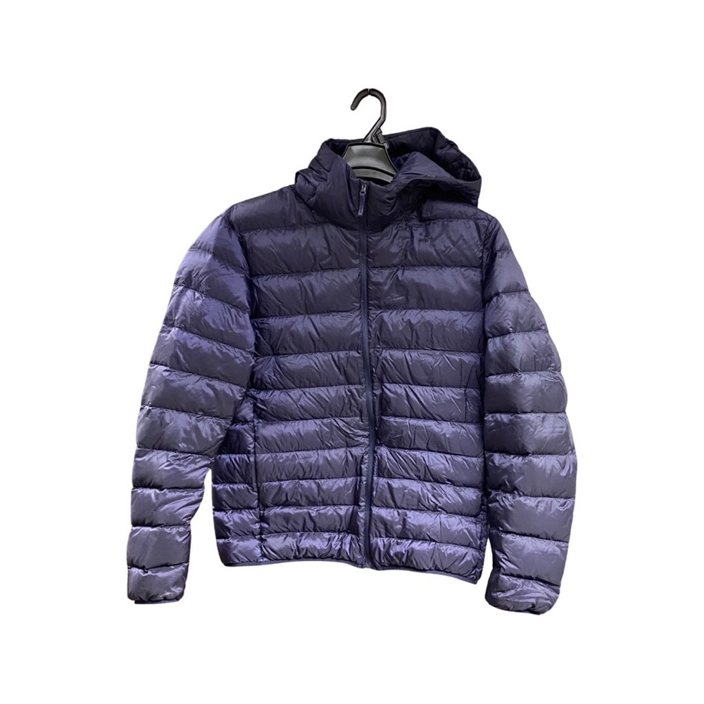 Uniqlo Ultralight Down Hoodie Jacket Men’s Size L in Navy